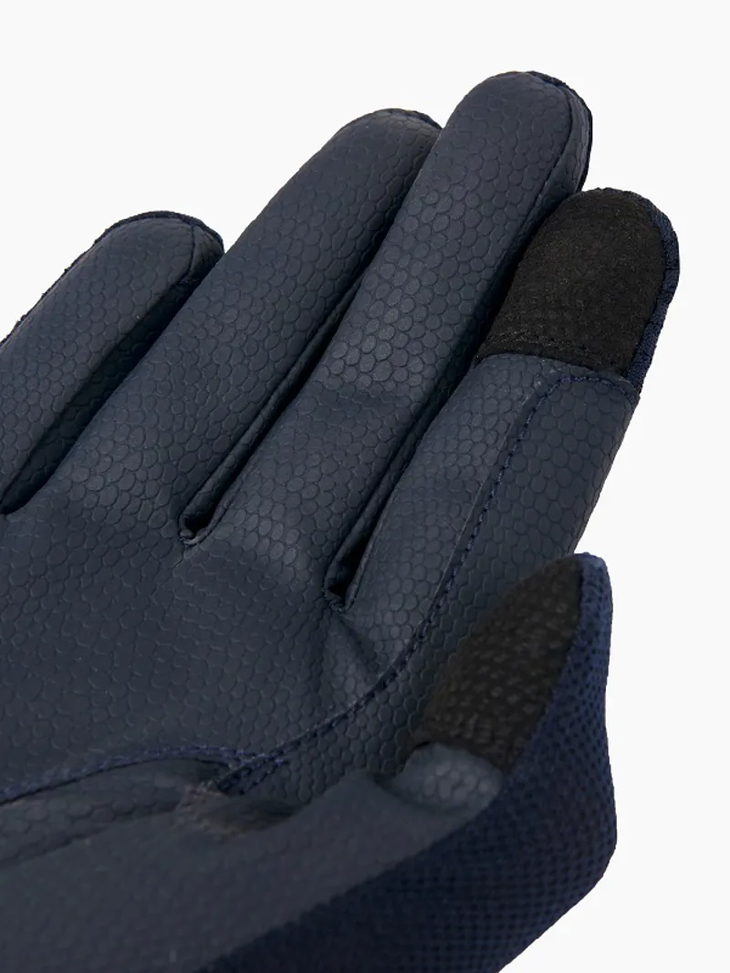 LeMieux 3D Mesh Riding Gloves in Navy-1